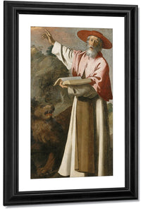 Saint Jerome By Francisco De Zurbaran Fine Art Print