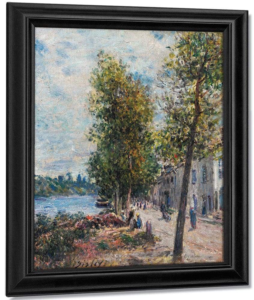 Saint Mammes 1879 By Alfred Sisley Fine Art Print