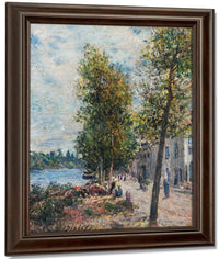 Saint Mammes 1879 By Alfred Sisley Fine Art Print