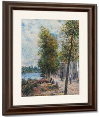 Saint Mammes 1879 By Alfred Sisley Fine Art Print