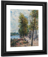 Saint Mammes 1879 By Alfred Sisley Fine Art Print