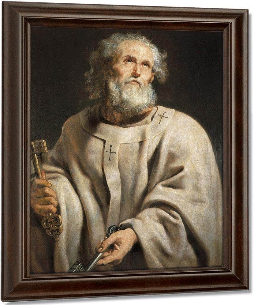 Saint Peter By Peter Paul Rubens Fine Art Print