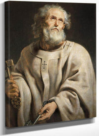 Saint Peter By Peter Paul Rubens Fine Art Print