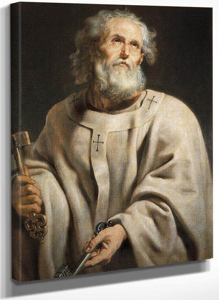 Saint Peter By Peter Paul Rubens Fine Art Print