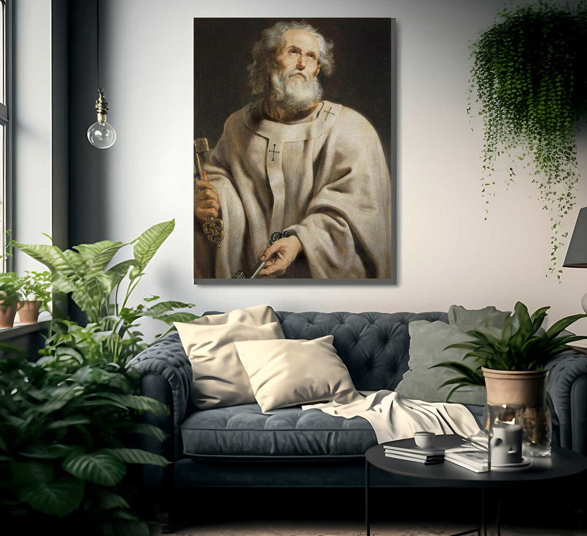 Saint Peter By Peter Paul Rubens Fine Art Print