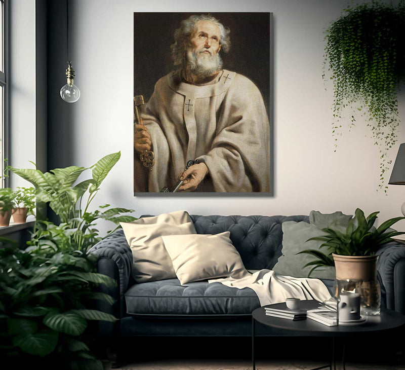 Saint Peter By Peter Paul Rubens Fine Art Print