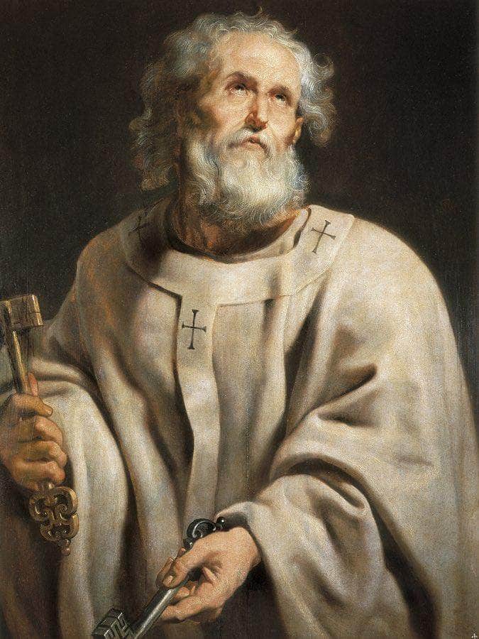 Saint Peter By Peter Paul Rubens Fine Art Print