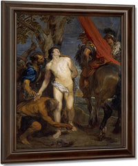 Saint Sebastian Bound For Martyrdom By Anthony Van Dyck Fine Art Print