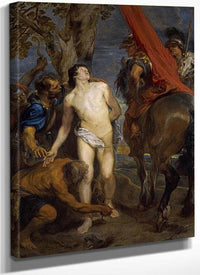 Saint Sebastian Bound For Martyrdom By Anthony Van Dyck Fine Art Print