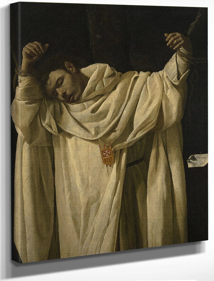 Saint Serapion 1628 By Francisco De Zurbaran Fine Art Print