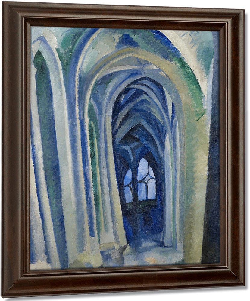 Saint Severin By Robert Delaunay Fine Art Print