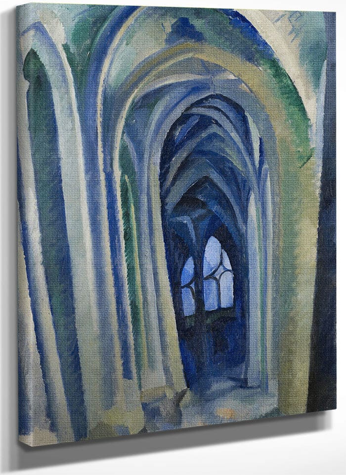 Saint Severin By Robert Delaunay Fine Art Print