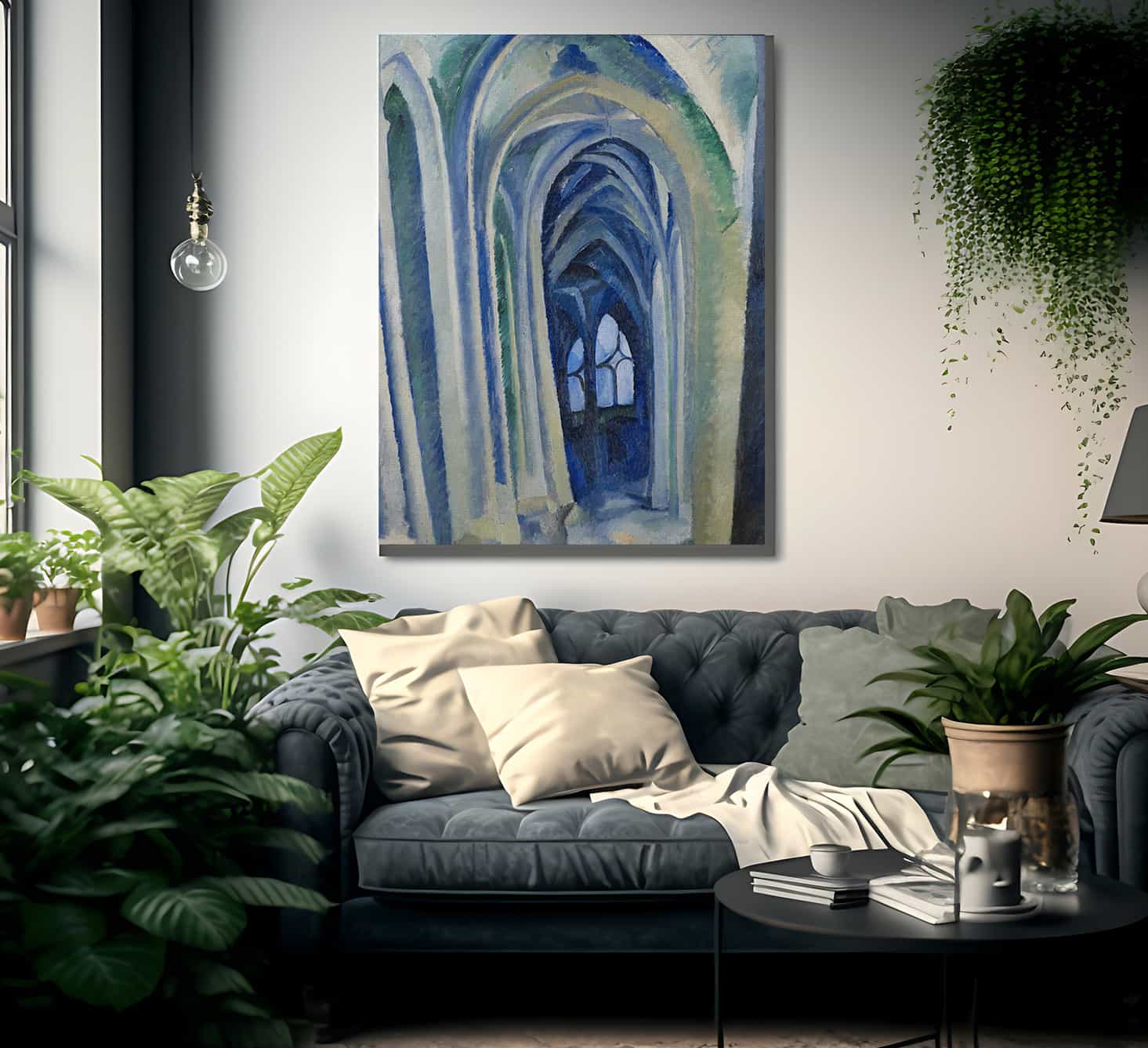 Saint Severin By Robert Delaunay Fine Art Print