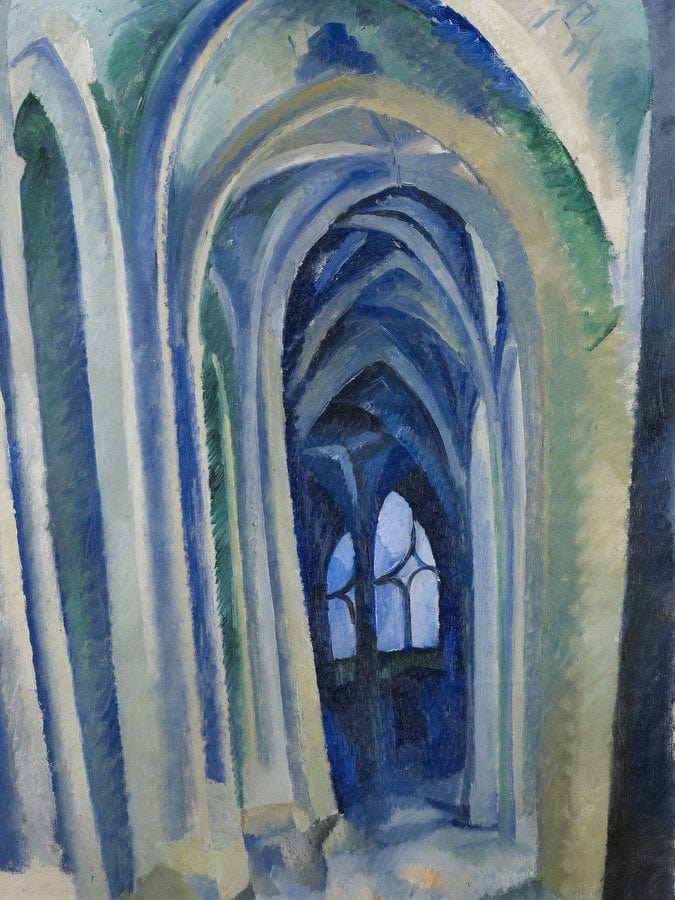 Saint Severin By Robert Delaunay Fine Art Print