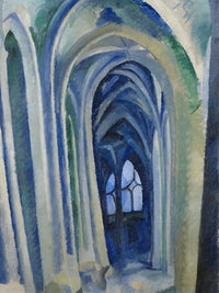 Saint Severin By Robert Delaunay Fine Art Print