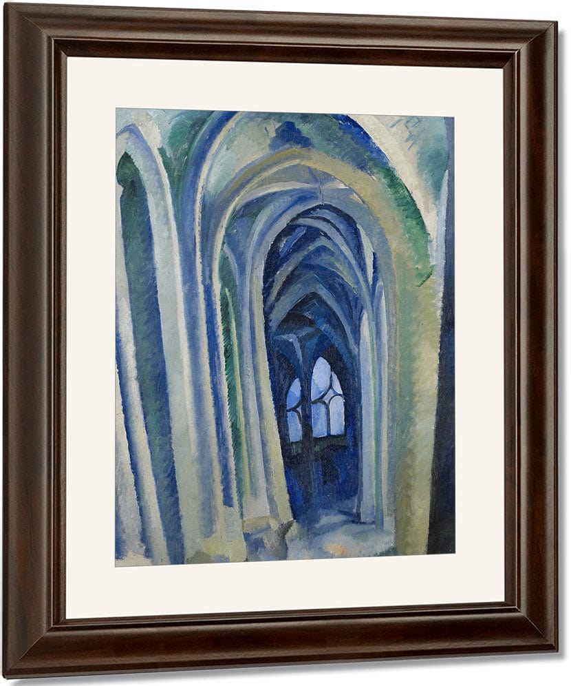 Saint Severin By Robert Delaunay Fine Art Print
