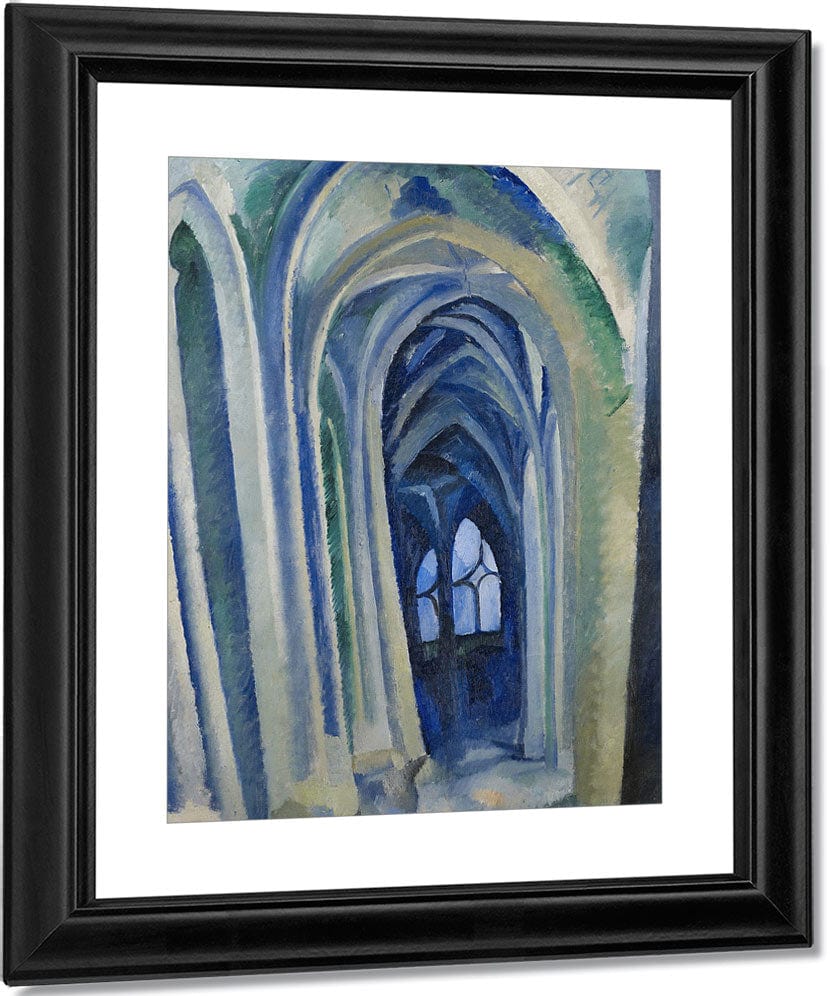 Saint Severin By Robert Delaunay Fine Art Print