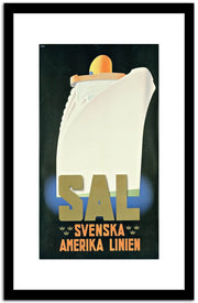 Sal  Vintage Poster Fine Art Print