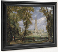 Salisbury Cathedral From The Bishops Garden John Constablescaled Down Upload Tmp By John Constable Fine Art Print