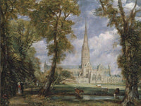 Salisbury Cathedral From The Bishops Garden John Constablescaled Down Upload Tmp By John Constable Fine Art Print