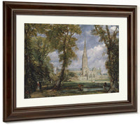 Salisbury Cathedral From The Bishops Garden John Constablescaled Down Upload Tmp By John Constable Fine Art Print