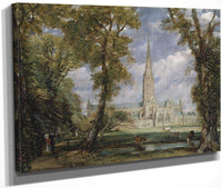 Salisbury Cathedral From The Bishops Garden John Constablescaled Down Upload Tmp By John Constable Fine Art Print