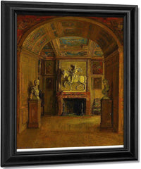 Salle Henri Iv, Palais De Fontainebleau By Walter Gay Fine Art Print