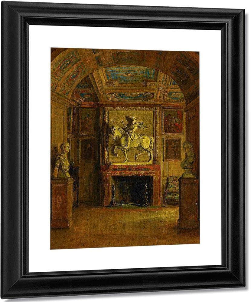 Salle Henri Iv, Palais De Fontainebleau By Walter Gay Fine Art Print