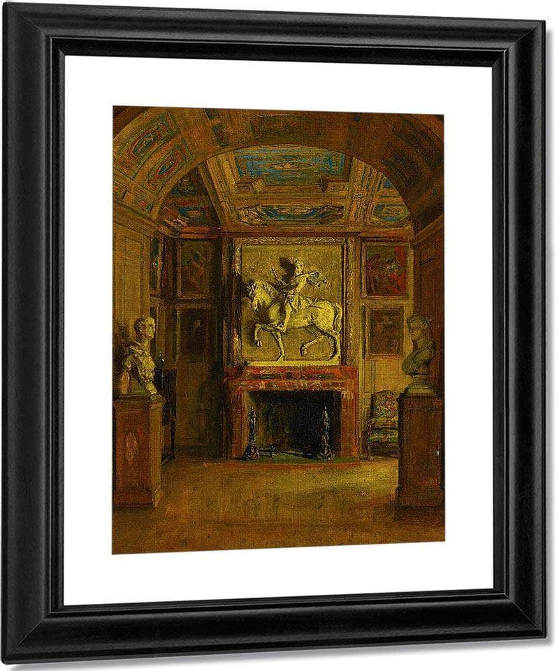 Salle Henri Iv, Palais De Fontainebleau By Walter Gay Fine Art Print