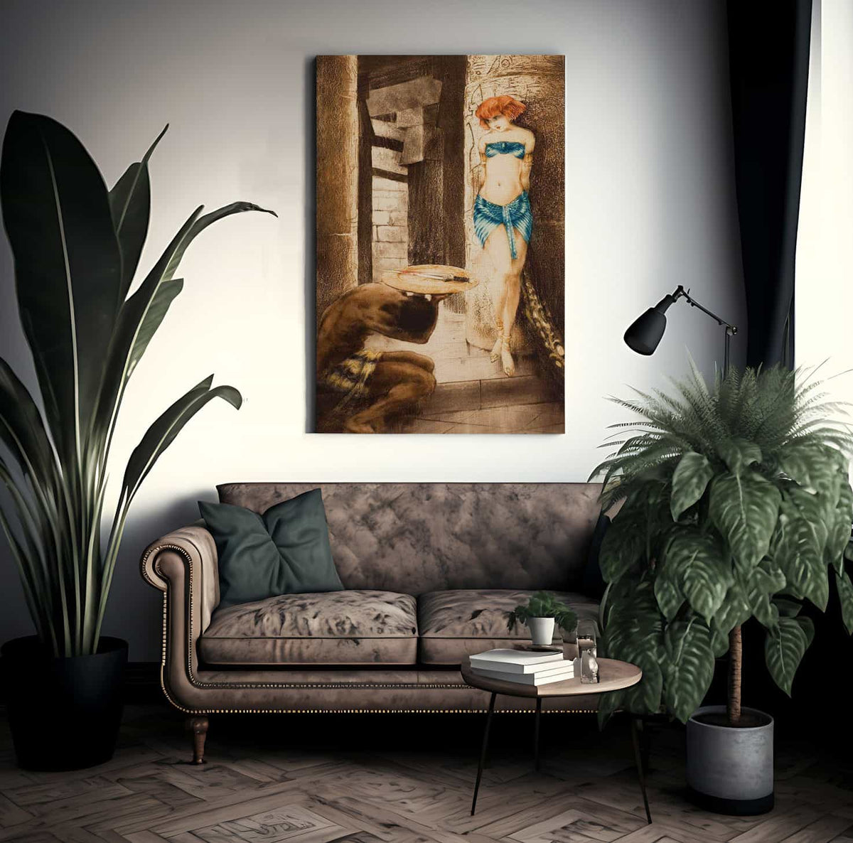 Salome 1929 By Louis Icart Fine Art Print