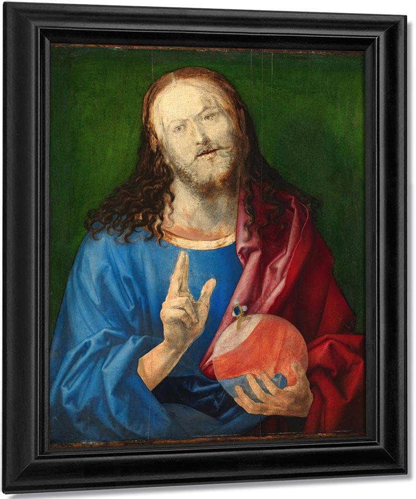 Salvator Mundi 1505 By Albrecht Durer Fine Art Print