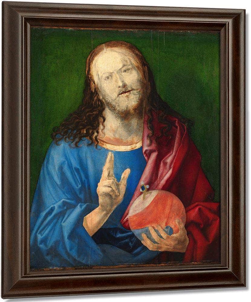 Salvator Mundi 1505 By Albrecht Durer Fine Art Print