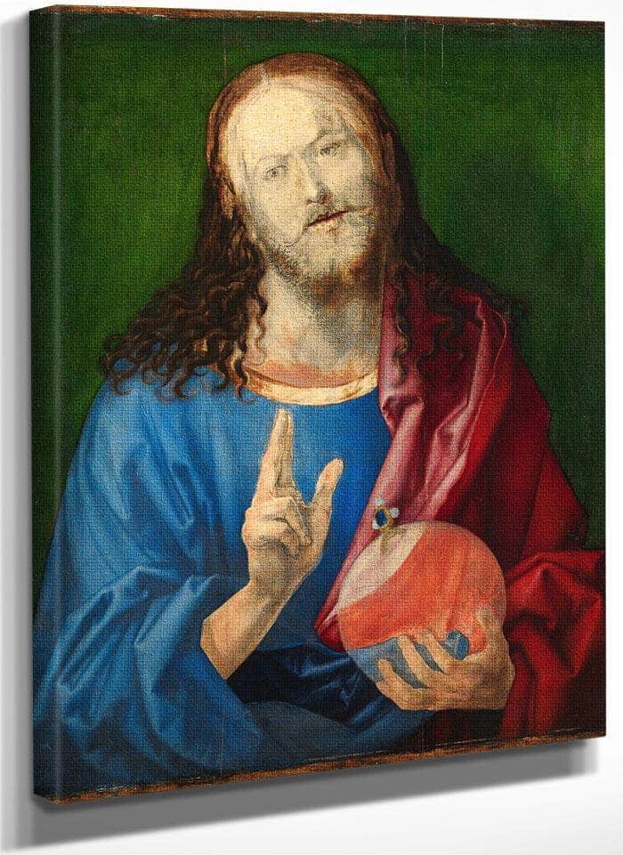 Salvator Mundi 1505 By Albrecht Durer Fine Art Print