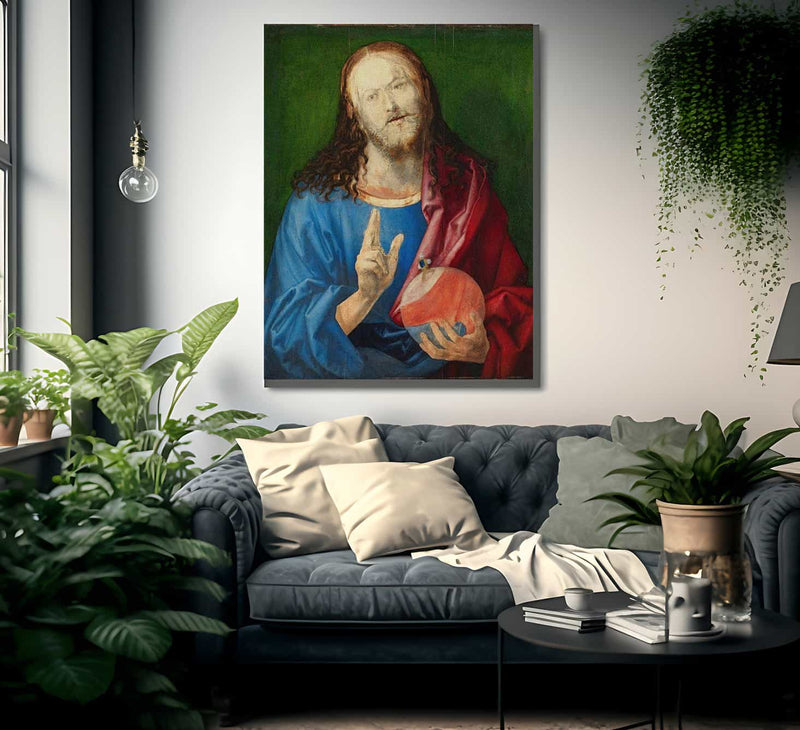 Salvator Mundi 1505 By Albrecht Durer Fine Art Print