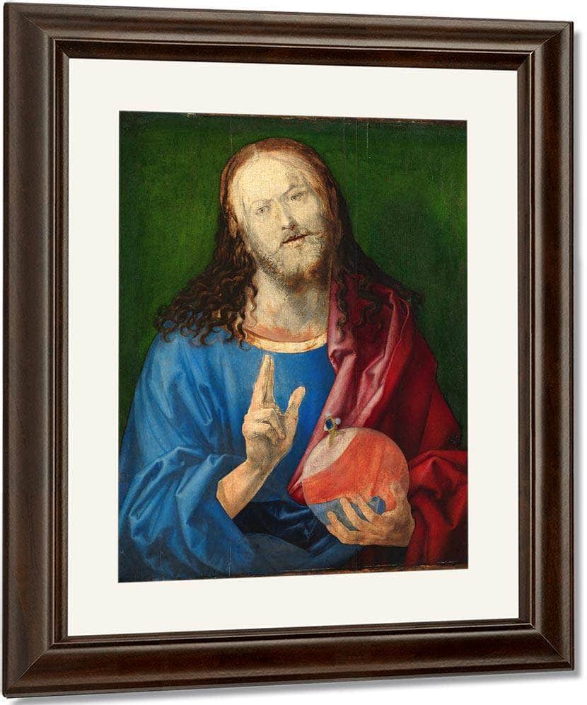 Salvator Mundi 1505 By Albrecht Durer Fine Art Print