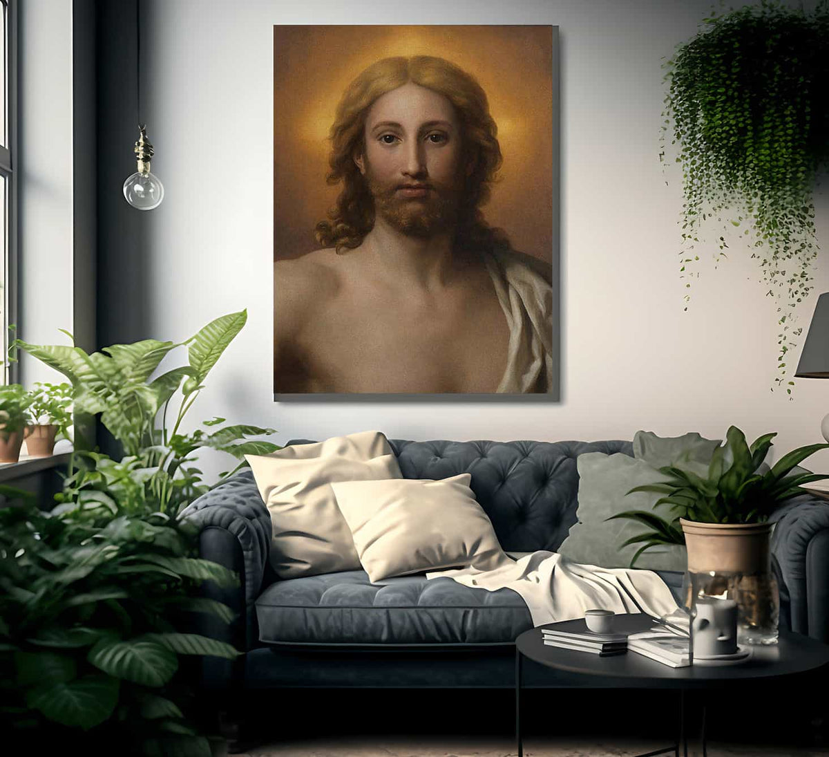 Salvator Mundi By Anton Raphael Mengs Fine Art Print
