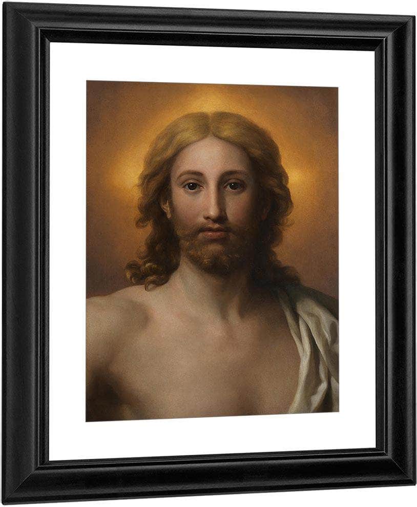 Salvator Mundi By Anton Raphael Mengs Fine Art Print