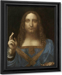 Salvator Mundi By Leonardo Da Vinci Fine Art Print