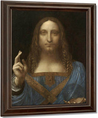 Salvator Mundi By Leonardo Da Vinci Fine Art Print