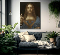 Salvator Mundi By Leonardo Da Vinci Fine Art Print