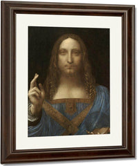 Salvator Mundi By Leonardo Da Vinci Fine Art Print