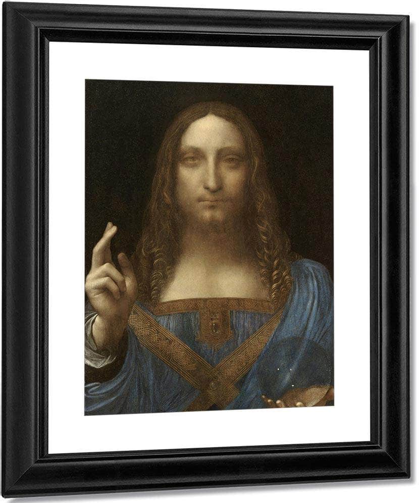 Salvator Mundi By Leonardo Da Vinci Fine Art Print