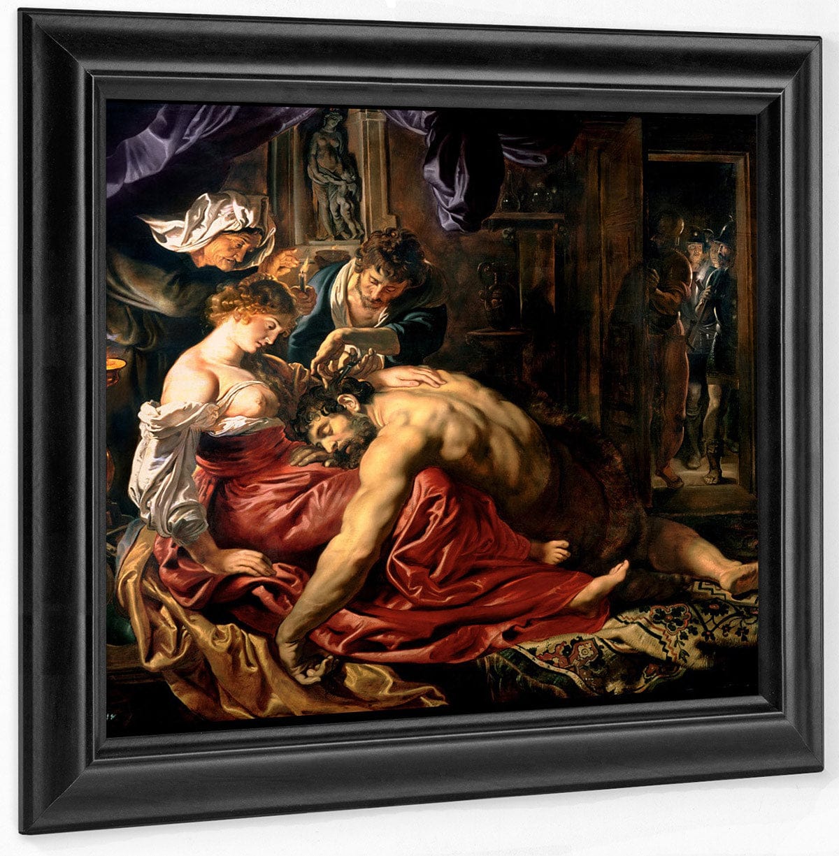 Samson And Delilah By Peter Paul Rubens Fine Art Print