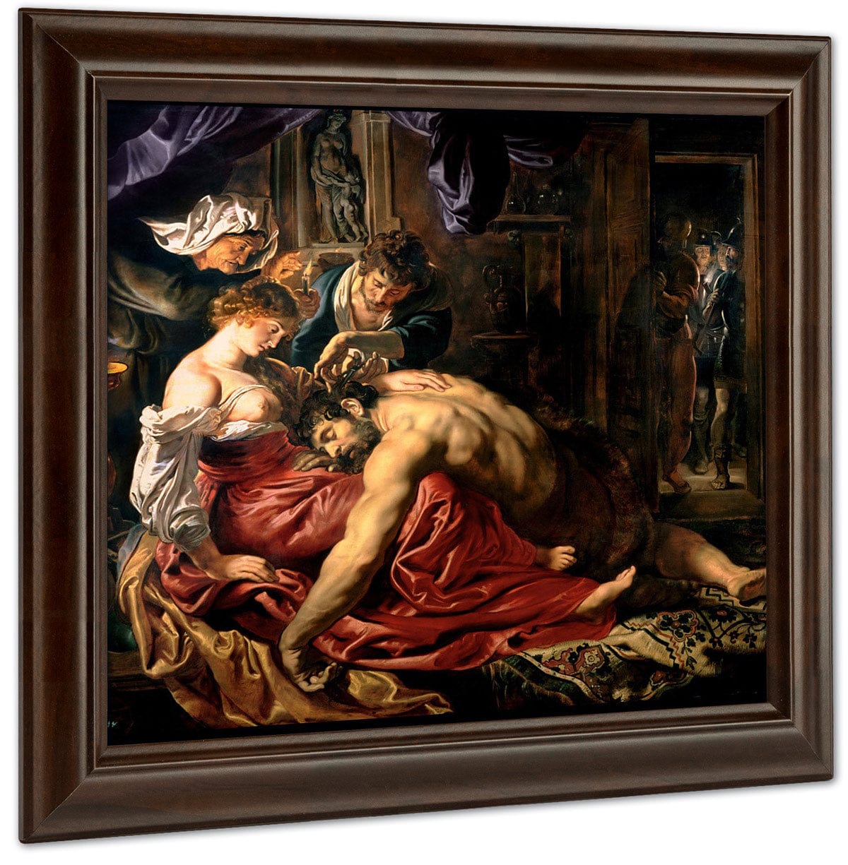 Samson And Delilah By Peter Paul Rubens Fine Art Print