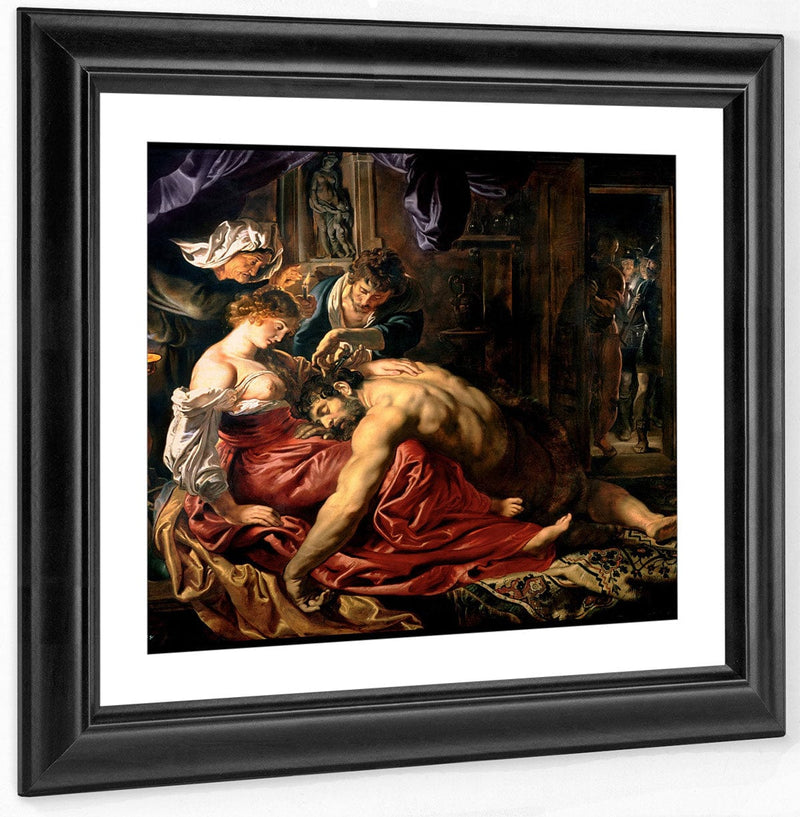 Samson And Delilah By Peter Paul Rubens Fine Art Print