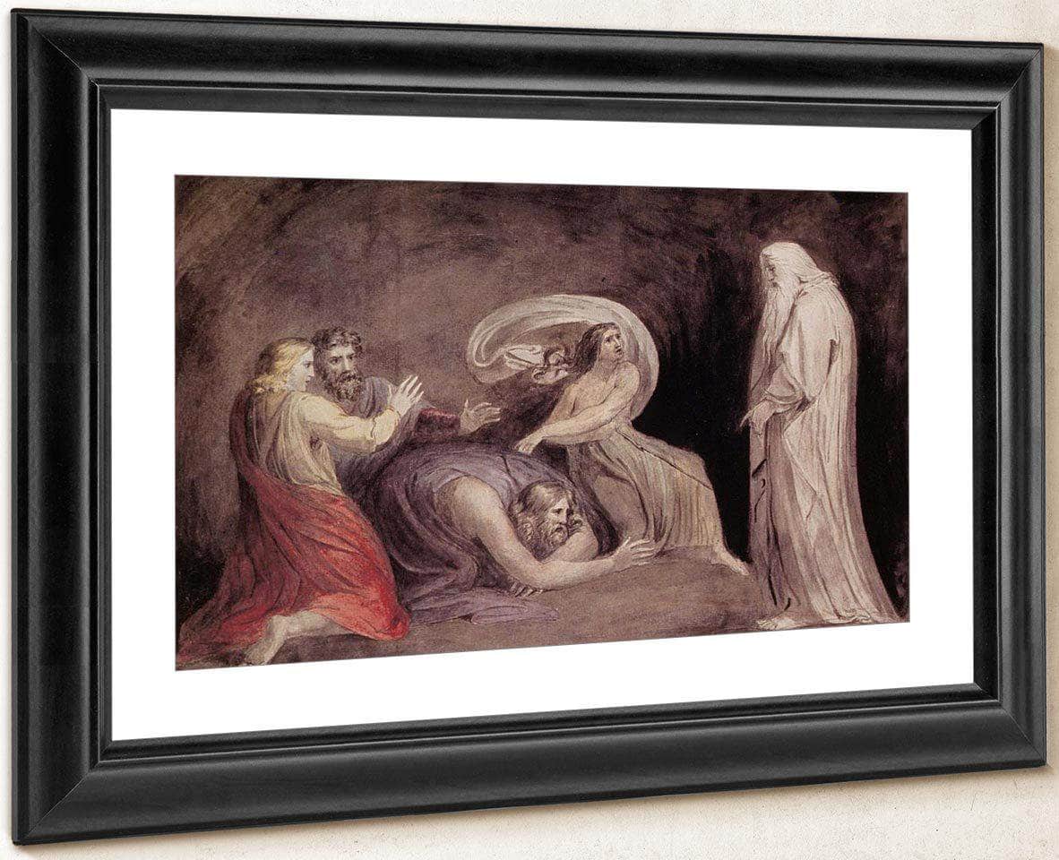 Samuel Appearing To Saul In The Presence Of The Witch Of Endor By Henry Fuseli Fine Art Print