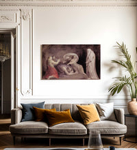 Samuel Appearing To Saul In The Presence Of The Witch Of Endor By Henry Fuseli Fine Art Print