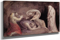 Samuel Appearing To Saul In The Presence Of The Witch Of Endor By Henry Fuseli Fine Art Print