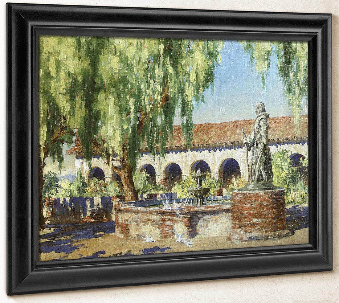 San Fernando Mission By Joseph Kleitsch Fine Art Print