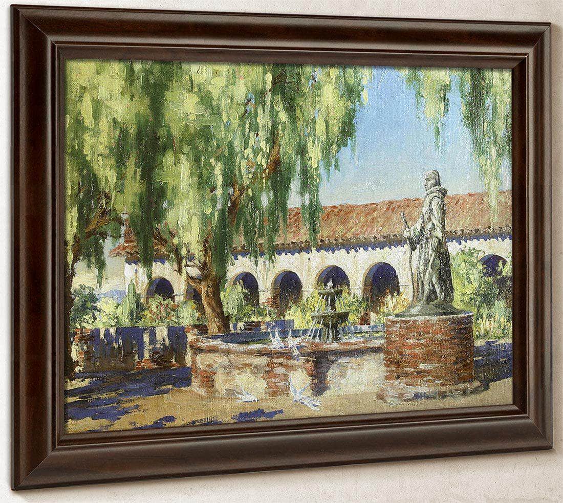 San Fernando Mission By Joseph Kleitsch Fine Art Print